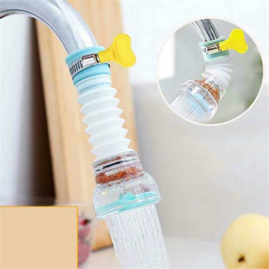 Kitchen Shower Splash Fan Faucet Water-saving Filter Shower Water Rotating Spray Regulator Tap Water Filter Valve For Kitchen Tap Nozzle Extended Filter Water Saving Device Accessories