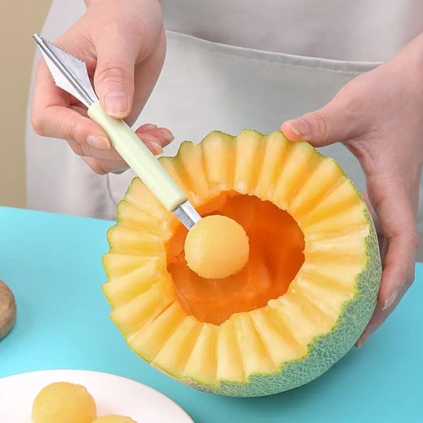 1PC Vegetable Fruit Carving Knife (  random color )