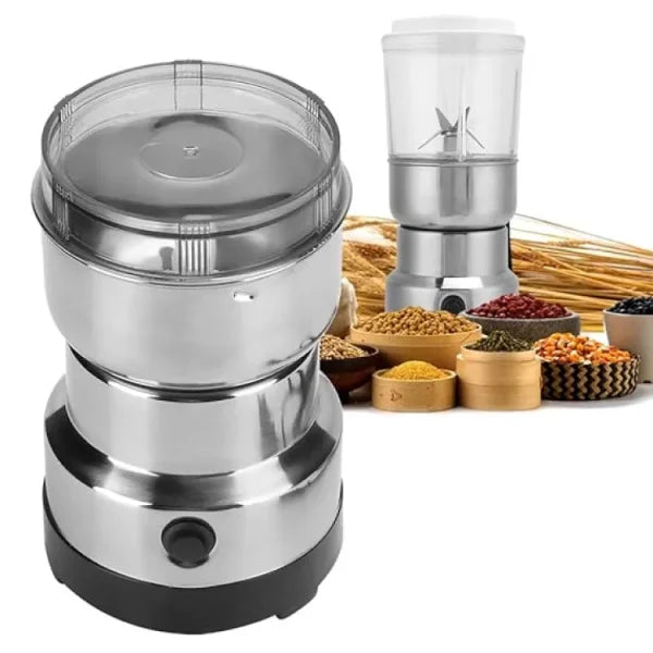 2 In 1 Coffee And Juice Electric Blender, Coffee Grinder, Bean Grinder, Multifunctional Stainless Steel For Herbal Spice Salt Pepper