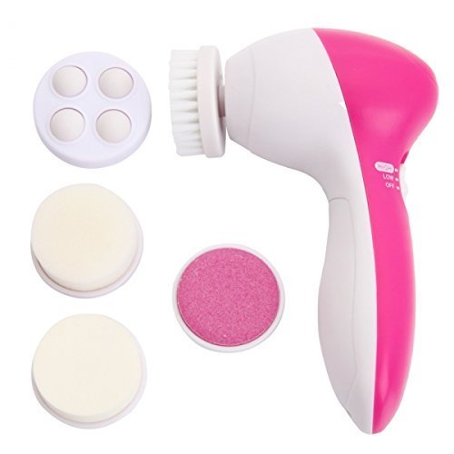 Facial Electric Cleanser And Massager, Face Massager Machine, Skin Electric Cleanser, Scrub Beauty Device Scrubber, Beauty Care Brush For Removing Blackhead Exfoliating And Massaging, Beauty Tool Device