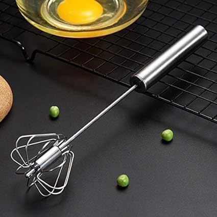 Hand Pressure Semi-automatic Egg Beater Kitchen Accessories Tools Self Turning Cream Utensils Whisk Manual Mixer