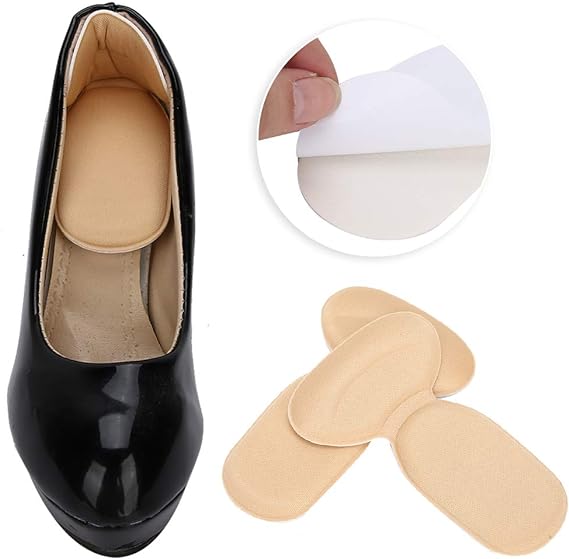 Heel Cushion Pads T Shape Heel Sticker Tape Arch Support Insoles High Heeled Shoes Patches Foot Care Protector