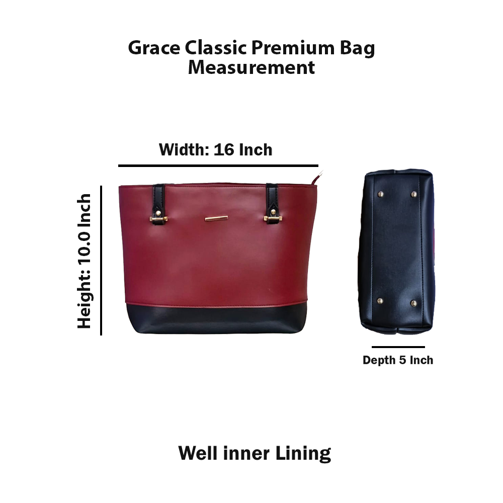 Grace Premium Tote Bag (3 Bags Set)