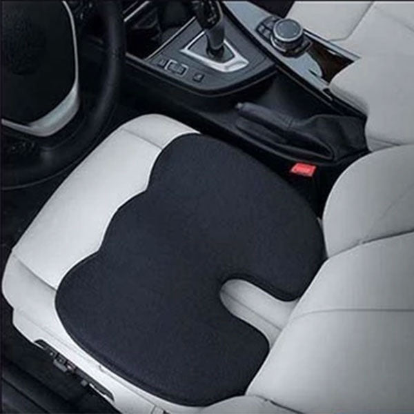 Seat Cushions High-Density Pad for Car Driver Seat Office Chair Wheelchair Coccyx Support Hip, Nerve, Sciatica, Sacrum Back Pain Relief Memory Foam Seat Cushion