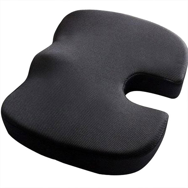 Seat Cushions High-Density Pad for Car Driver Seat Office Chair Wheelchair Coccyx Support Hip, Nerve, Sciatica, Sacrum Back Pain Relief Memory Foam Seat Cushion