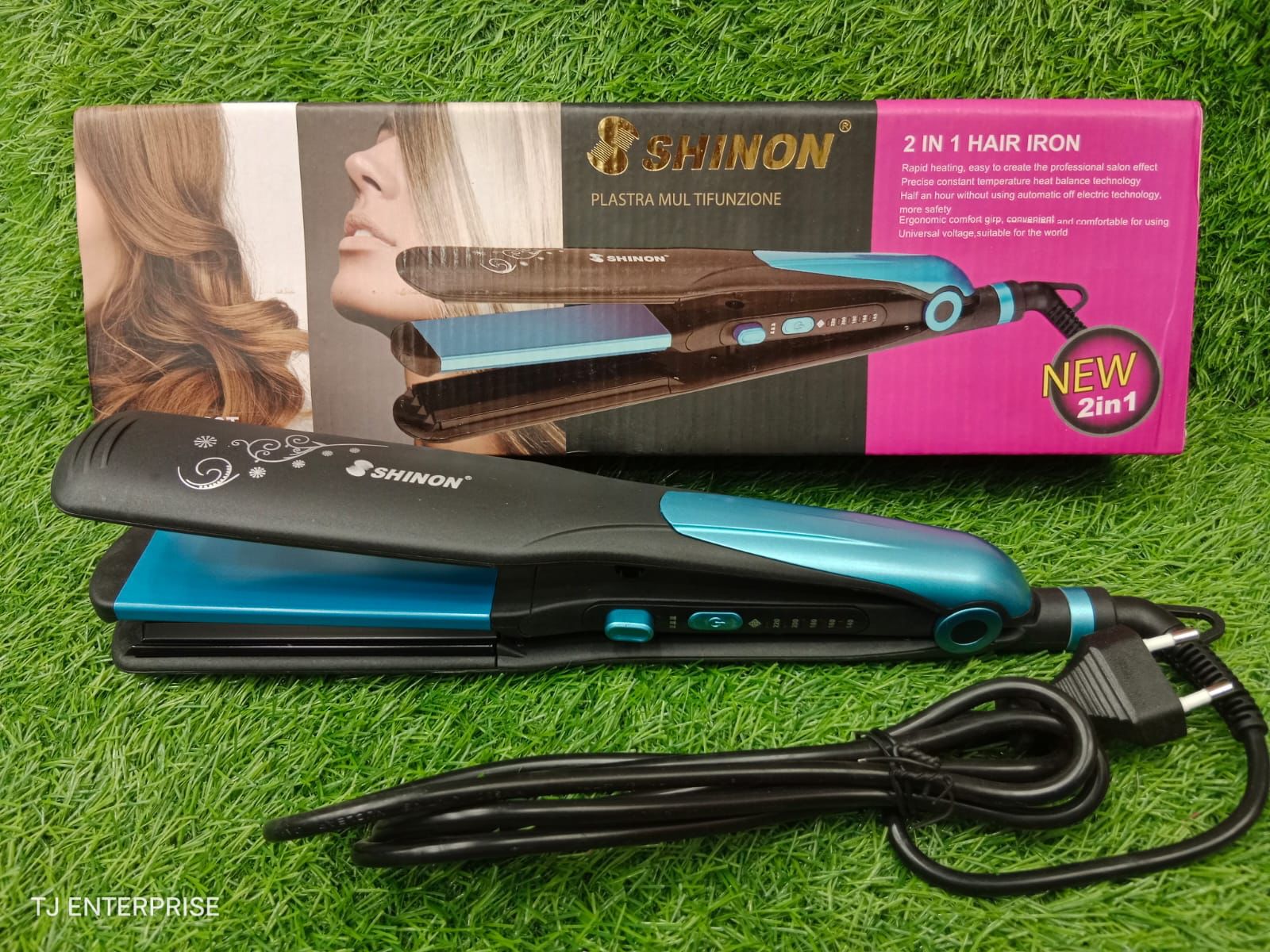 Shinon 2 in1 Hair Straightener and Curler