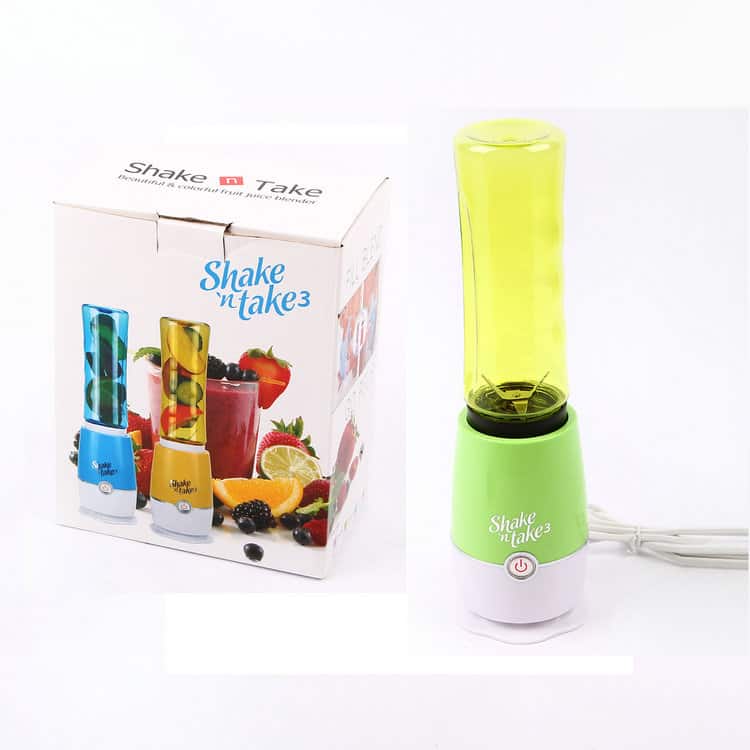 Shake N Take Electric Bottle (1 Bottles Inside ) Random Color