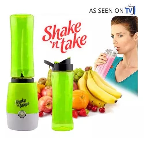 Shake N Take Electric Bottle (1 Bottles Inside ) Random Color