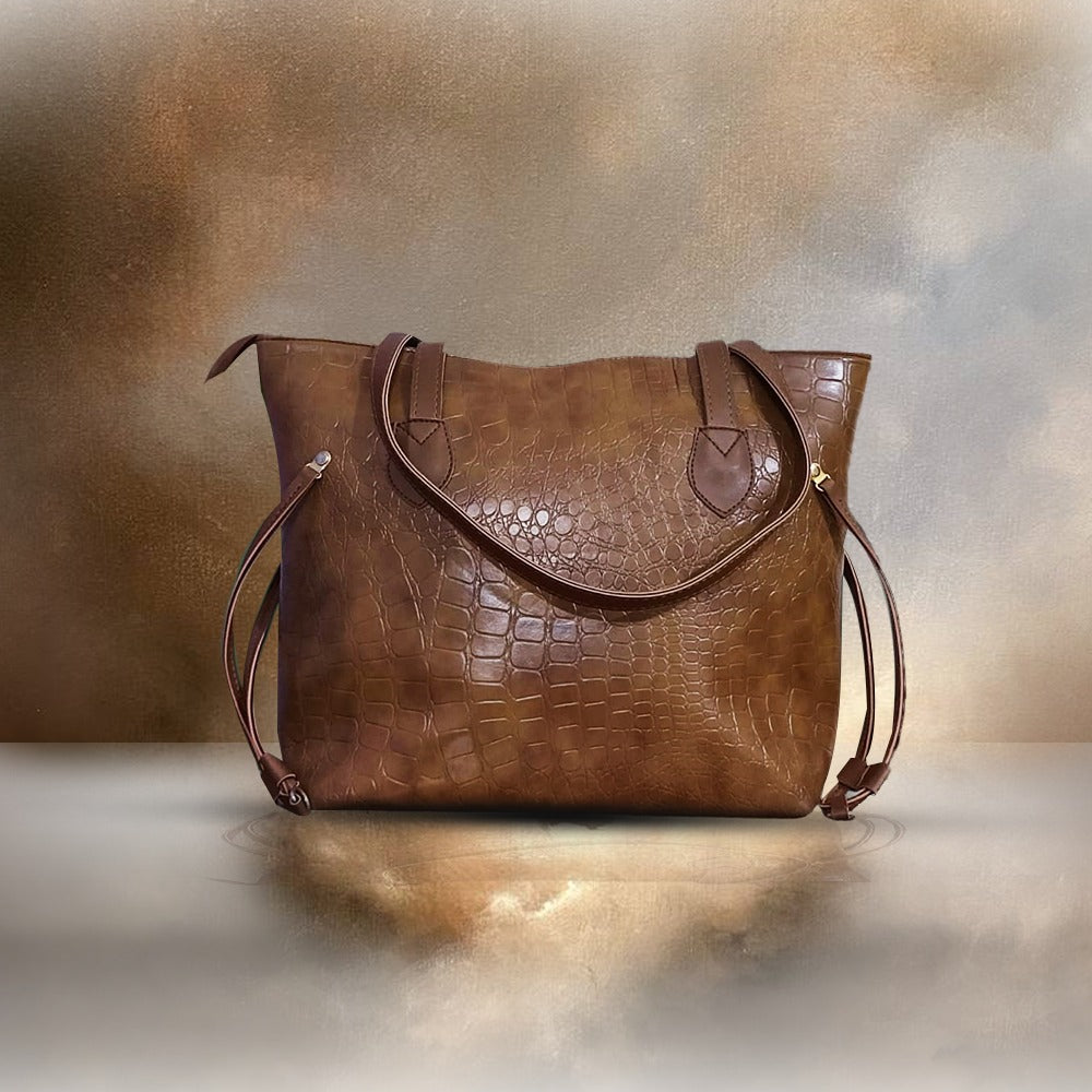 Croco Classic Premium Tote Bag