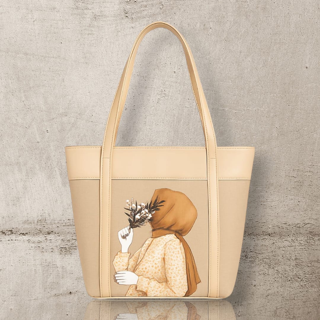 Turkish Hijab Tote Espresso