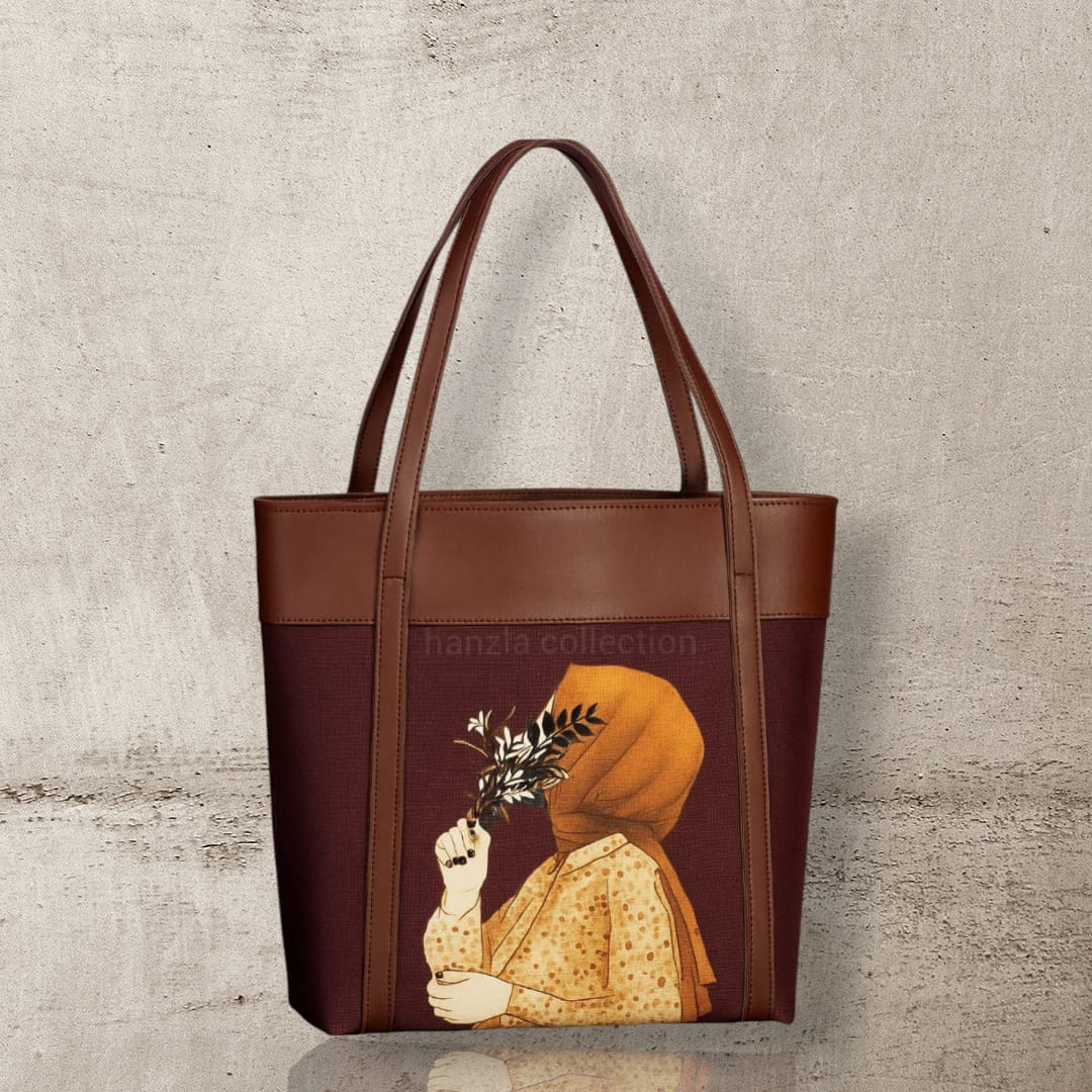 Turkish Hijab Tote Espresso