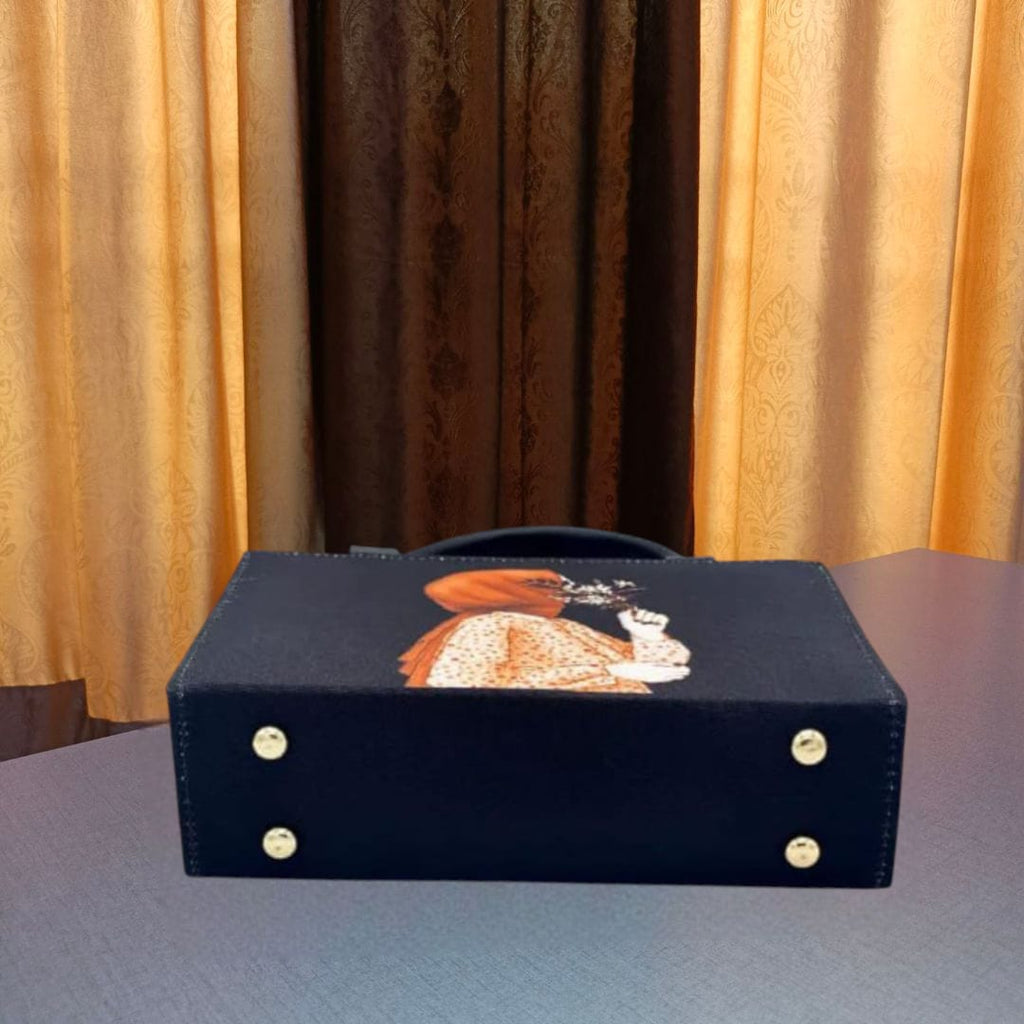 Mini Glam Hijab Blue