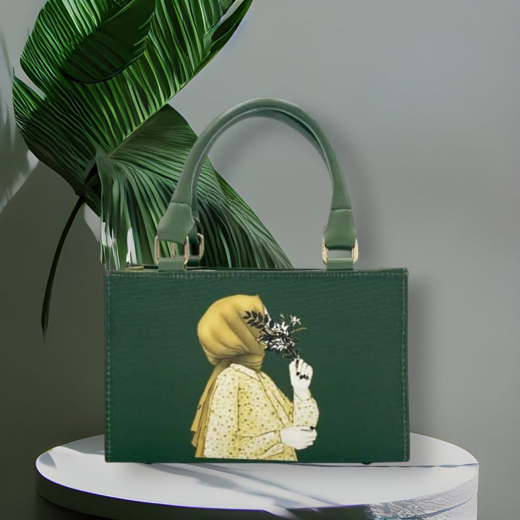 Mini Glam Hijab Green