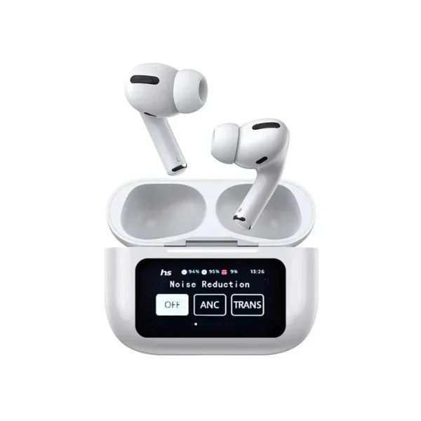 A9 Pro Digital Display Case Airpods / Anc/enc Touch Screen Wireless Earbuds