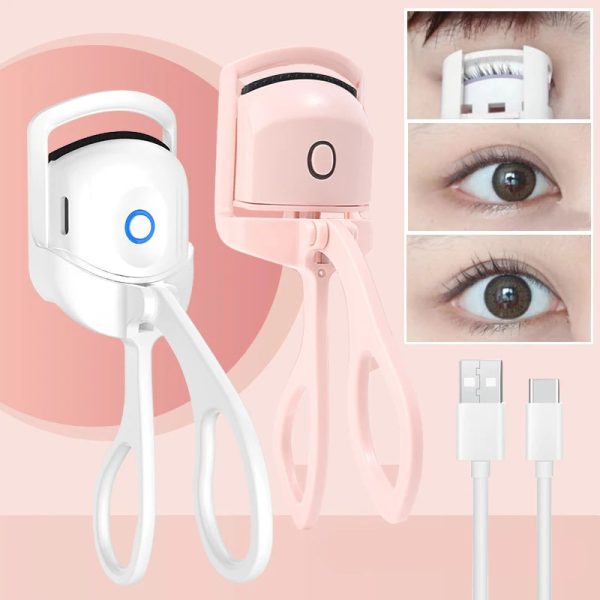 Electric Eyelash Curler, Eye Beauty Makeup Tools, Long Lasting Curling (random Color)