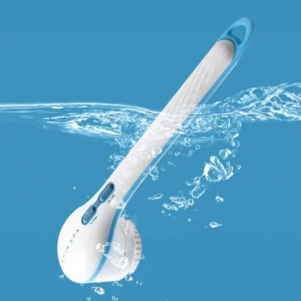 Bathing Spinning Brush with Mesh Sponge Stone 5 Spa Attachment for Cleanse and Pamper Your Body