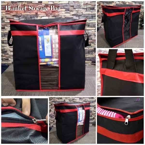 Black Storage Organizer Bag