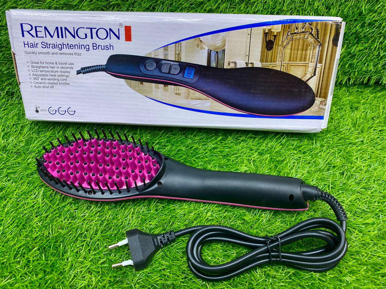 Remington hair Brush Straightener