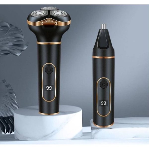 Electric Shavers For Men, 3d Rechargeable Rotary Electric Razor