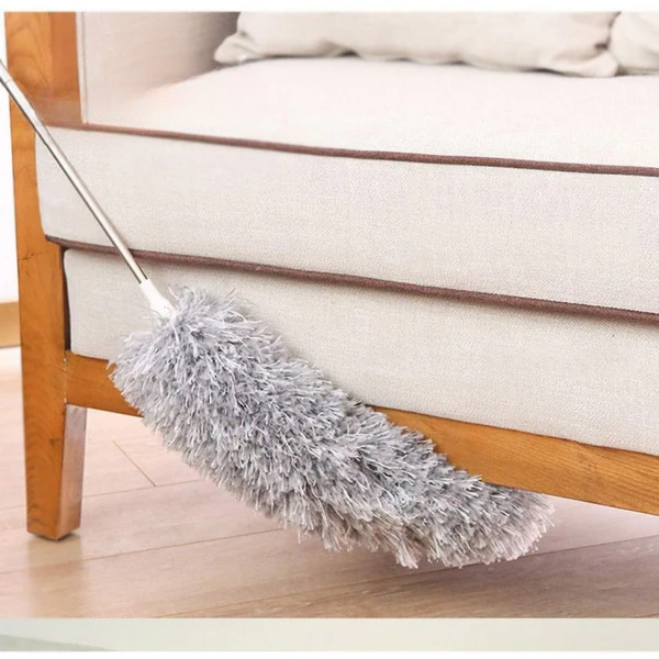 Extendable Telescope Microfiber Duster Long Handle For Cleaning Dust, Dirt And Stains