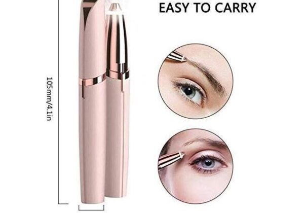 Flawless Brows Eyebrow Hair Remover Machine - chargeable (Random Color)