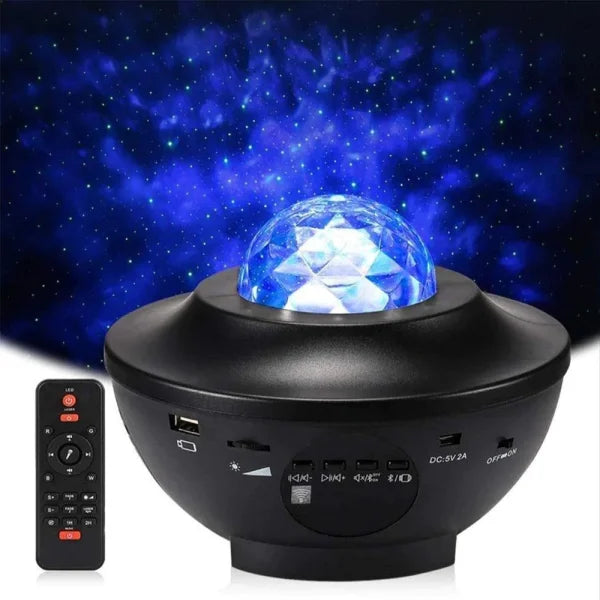 Galaxy Star Light Projector. (double Speaker)