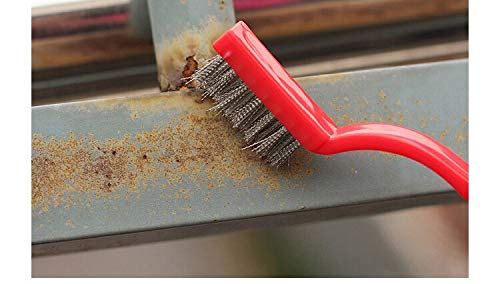 Gas Stove Cleaning Wire Brush Kitchen Tool Metal Fiber Brush – Set of 3 Brush