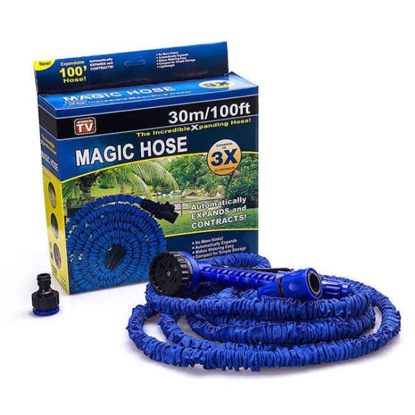 Magic Hose Pipe 100 Ft (Random Color)