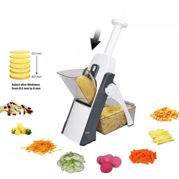 Multi-function Cutter Vertical Vegetable Cutter Kitchen Shredder Grater (random Color)