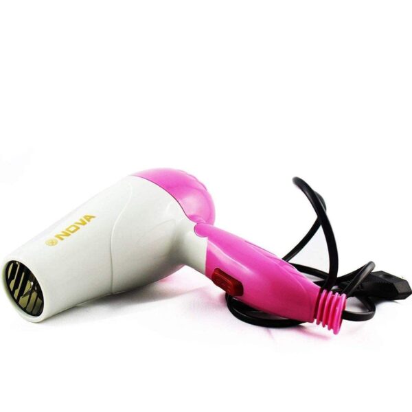 Nova Foldable Hair Dryer – Nv 1290 (random Color)