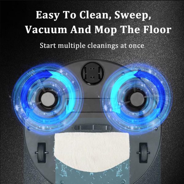 Portable Mini Wireless Smart Sweeping Robot Rechargeable Cleaning Machine Vacuum Cleaner For Home Office (random Colors)