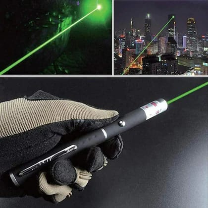 Powerful Laser Pointer Pen Beam Light 10mw 650nm Presentation Pointer – Green Laser Pointer For Kids Best Gift