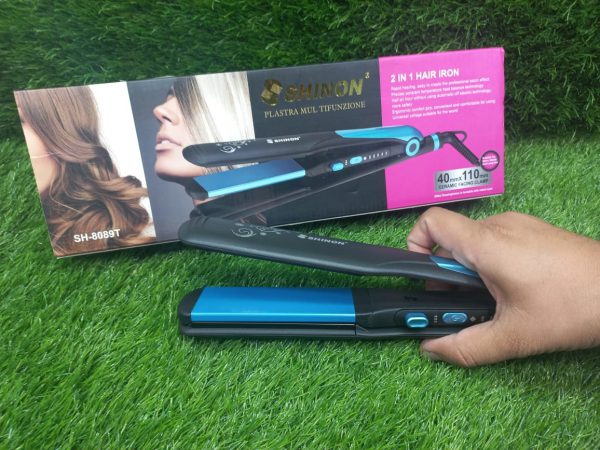 Shinon 2 in1 Hair Straightener and Curler