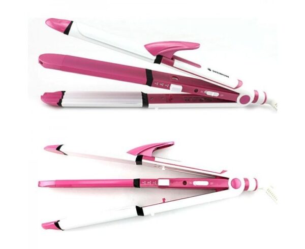 Shinon 3 In 1 Hair Straightener, Hair Curler & Hair Crimper