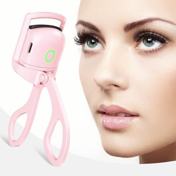 Electric Eyelash Curler, Eye Beauty Makeup Tools, Long Lasting Curling (random Color)