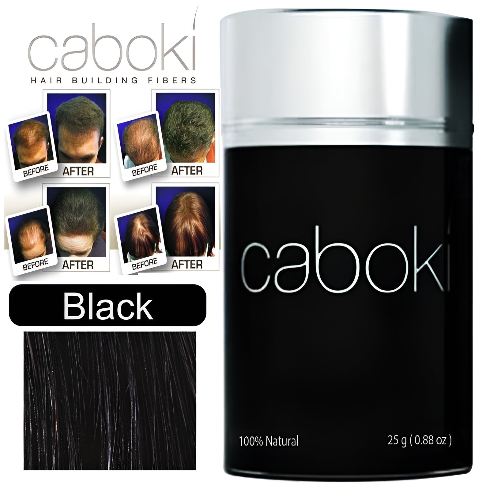 CABOKI HAIR BUILDING FIBERS - 25g